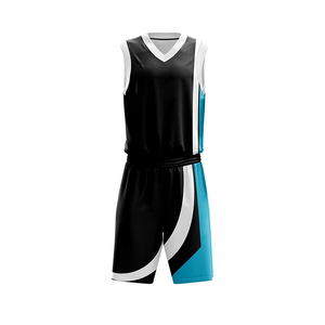 Conjuntos de Uniformes de Baloncesto Personalizables de Alta Calidad, 100% Poliéster, Transpirables, con Estampado Digital, Tallas Grandes, Más Vendidos - Product Image 1