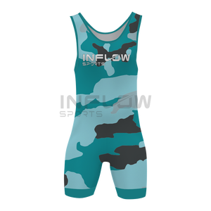 Nouveaux Maillots de Lutte Personnalisés Unisexe Camouflage 2025 – Impression par Transfert Thermique, Spandex/Polyester, Séchage Rapide, Respirant et Durable - Product Image 1