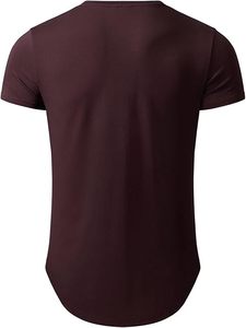 เสื้อยืดผู้ชายแขนสั้นผ้าฝ้าย 100% ผลิตตามสั่ง MOQ ต่ำ เสื้อคอกลมลำลองสไตล์สตรีทแวร์สำหรับฤดูร้อน - Product Image 3