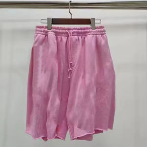 Pantalones Cortos Casuales de Alta Calidad, 100% Algodón, Estampado Puff, Estilo Urbano, Pantalones Deportivos para Hombre - Product Image 5