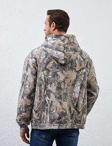 Sudadera con Capucha de Felpa Gruesa de 320 g/m², Sudaderas Personalizadas con Hombros Caídos, Sin Cordones, Sudaderas Extra Grandes para Hombre - Product Image 5