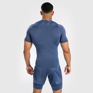 Rashguard à manches courtes pour homme, manches longues pour le fitness, le grappling et l'entraînement MMA, vêtements d'extérieur de haute qualité - Product Image 5