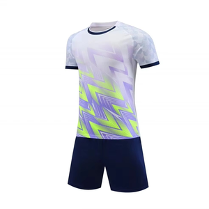 Ropa Deportiva Transpirable OME 100% Poliéster, Diseño Personalizado por Sublimación, Camiseta de Fútbol de Manga Corta, Uniforme de Fútbol para Hombre - Product Image 1