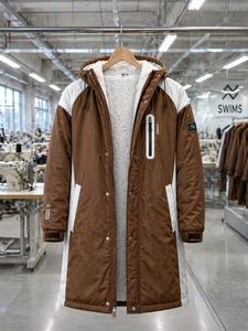 Wholesale Adult <b>Swimming</b> Parka Insulated Waterproof Changing <b>Robe</b> with Hood for Winter <b>Swimming</b> Surfing and Outdoor Activities - Product Image 6
