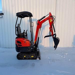 Mini-excavatrice hydraulique de 2 tonnes, petite pelle sur chenilles, disponible en stock à bas prix pour les agriculteurs - Product Image 5