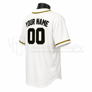 Camiseta de Béisbol Sublimada Personalizada, 100% Poliéster, Malla Transpirable de Secado Rápido, Logotipo Personalizado, Uniforme de Equipo Unisex para Adultos - Product Image 4