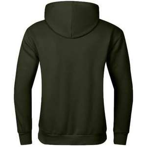 Sudaderas con capucha informales de algodón con cordón para hombre 2025, sudaderas con capucha con cremallera completa de lana, antiarrugas, anticontracción, estampado de pantalla, patrón sólido - Product Image 4