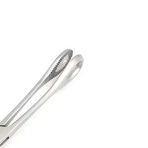 Pinzas para Esponjas Foerster 200mm 17-142-200 de Acero Inoxidable, Instrumento Quirúrgico Manual para Sujetar Hisopos de Forma Segura (Reutilizables) - Product Image 4