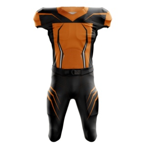 Personnalisez votre club Uniforme de football américain de haute qualité manches courtes en prix Maillot sublimé - Product Image 3