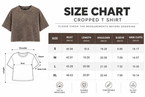 T-shirts amples vintage pour femmes, décontractés, courts, à manches courtes, en coton délavé à l'acide, style boyfriend, avec motif dessin animé et découpes en dentelle - Product Image 6