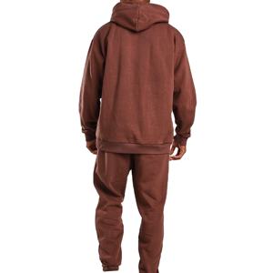 Sudadera con Capucha Extra Grande de Alta Calidad para Hombre, Conjuntos Deportivos Casuales de Felpa Técnica 100% Algodón para Invierno - Product Image 2