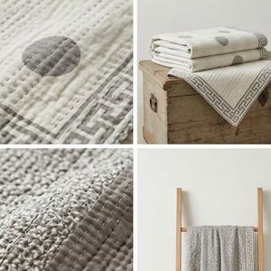 Couvre-lit classique en coton fait main à pois, taille Queen, idéal pour la maison, utilisation toutes saisons – Meilleur prix - Product Image 6