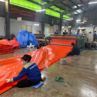 Échantillon Gratuit – Rouleau de Tissu Tissé HDPE, Bâche PE Stratifiée LDPE, Imperméable, Surface Mate de Haute Qualité, 80-120 GSM