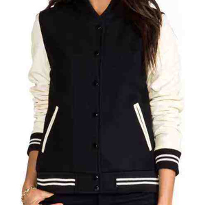 Stylish New Famous Arrival Fashionable Winter Wear Women Varsity Jackets <b>Top</b> Trending with Custom Good Design Varsity Jackets - Product Image 2