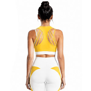Ensemble de sport élégant pour les cours de fitness et les séances d'entraînement - Best-seller - Ensemble de gym côtelé sans coutures pour femmes - Product Image 5
