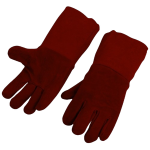 Guantes de Trabajo de Cuero Vacuno de Primera Calidad, Resistentes al Fuego, a la Abrasión y al Calor, con Logotipo Personalizable - Product Image 5