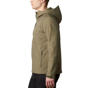 Veste Softshell Tactique Abordable en Gros pour Hommes – Coupe-Vent Personnalisable - Product Image 3