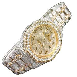 Reloj de lujo Hip Hop Pass the Diamond tester Mens Moissanite Diamond Watch Iced Out VVS Moissanite Watch para hombres - Product Image 1