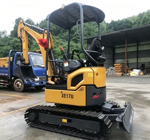 Excavadora de cadenas XE17U de alto rendimiento en oferta: potente, fiable, compacta, mini máquina para movimiento de tierras con motor y bomba de alta eficiencia. - Product Image 1