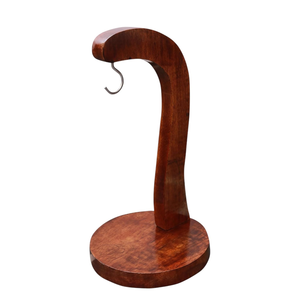 Wooden Banana <b>Hanger</b> <b>Stand</b> Countertop Fruit Holder Kitchen Storage Organizer Natural Wood Banana Rack Home Kitchen Decor - Product Image 2