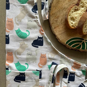 Tablier de cuisine en coton imprimé sur mesure, confortable et respirant, idéal pour la cuisine, la pâtisserie, les restaurants et les barbecues - Product Image 3