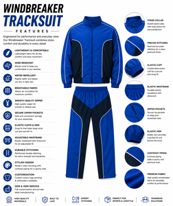 Fabricante de Conjuntos de Chaqueta y Pantalones Cortavientos Personalizados al Por Mayor para Hombres y Mujeres, Ropa Deportiva, Ropa de Exterior, Fábrica OEM - Product Image 6