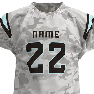 Maillot de football américain personnalisé 2026 – Tenue de sport vierge avec logo personnalisé, séchage rapide, respirant, protection UV - Product Image 6