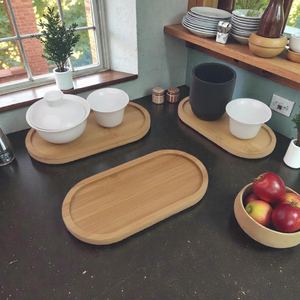 Japanese Style Solid Wood Serving Tray Oval & <b>Rectangle</b> Decorative Trays for <b>Coffee</b> <b>Table</b> Tea Tray - Product Image 6