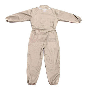 Traje de apicultura duradero de tres capas con capucha desmontable y diseño elástico en muñecas y tobillos para máxima seguridad - Product Image 6