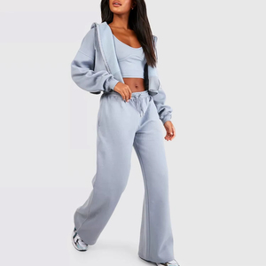 Conjunto Deportivo Informal de Lujo, Sudadera Suave y Pantalones Deportivos a Juego, para Viajes al Aeropuerto, Salón de Espera y Uso Diario, Traje para Mujer - Product Image 6