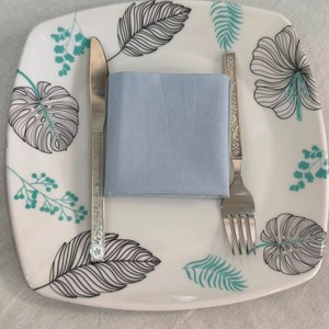 Serviettes en gaze de coton 100% naturel, douces, unies, réutilisables, lavables, fines, faites à la main, style bohème, roses, 16,5 pouces, pour la maison, la cuisine, les mariages - Product Image 2