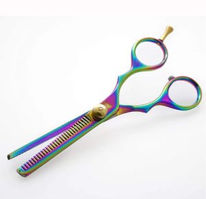 Tijeras de Adelgazamiento de Acero Inoxidable para Belleza con Certificación CE, Punta Afilada de 32 Dientes, Mango Mediano - Instrumentos de Corte de Cabello de Un Solo Uso - Product Image 3