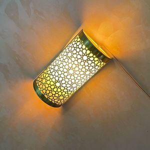 Lampe suspendue décorative en laiton, style antique, style temple indien, luminaire suspendu Diya pour salon, balcon, décoration spirituelle et festive - Product Image 3