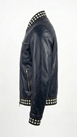 Blouson Bomber Homme en Cuir Véritable Tendance, Col Montant, Imperméable, Séchage Rapide, Respirant, Durable, Décontracté, Hiver, Vêtement d'extérieur, OEM