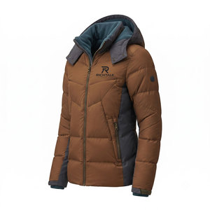 2026 Low Price High Quality Customized Color Winter Hooded <b>Bubble</b> Jacket For Men <b>Top</b> Selling Fashion Wear - Product Image 2