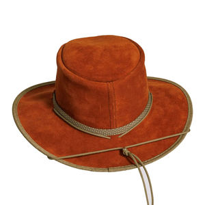 Brown Leather Braided <b>Band</b> Adult Unisex Casual Cowboy <b>Hat</b> Sublimation Transfer Print 48-50cm Head Circumference Outdoor Four - Product Image 5
