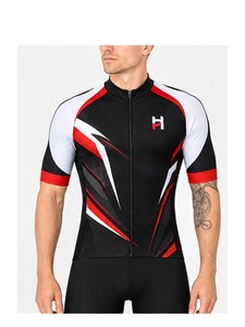 Maillot de cyclisme professionnel pour homme, léger, écologique, respirant, imprimé par sublimation, pour le sport et le vélo - Product Image 4
