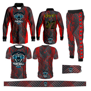 Conjunto de Uniforme Deportivo Personalizado de Paintball Directo de Fábrica con Jersey, Pantalones, Guantes y Accesorios de Paintball de Alto Rendimiento - Product Image 5