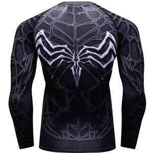 Rashguard à manches longues pour homme, design personnalisé – T-shirt de compression pour la gym et la course, haute qualité, couleur et logo personnalisables - Product Image 6
