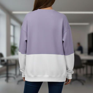 เสื้อฮู้ดผู้หญิงรุ่นใหม่ปี 2026 ผ้าฝ้ายฟลีซ 100% สีตามสั่ง ปักโลโก้ด้านหน้า สไตล์สตรีท - Product Image 2
