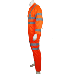 Overol Impermeable Antiestático Resistente al Fuego, ANSI Clase 2 EN ISO 20471 Clase 3, Cinta Reflectante, Ropa de Seguridad con Luz LED Intermitente - Product Image 5