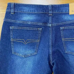 Jeans en gros pour hommes – Jean en denim de haute qualité avec poches en cuir, nouvelle tendance 2026 - Product Image 2