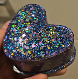 Boîte à bijoux en résine florale artisanale de qualité supérieure, organiseur décoratif pour bibelots, petit conteneur cadeau personnalisé en résine - Product Image 6