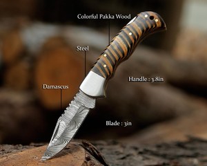Handmade EDC Multi-Purpose Outdoor Camping Carry Pocket Folding Knife Custom Logo/Private Label Hunting Wholesale Bulk USA - Product Image 5