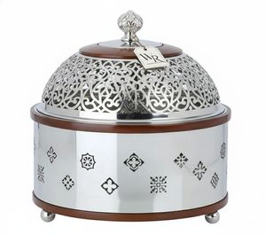 Chauffe-plat design pour la maison, l'hôtel et les cadeaux à prix de gros – Plat de service moderne en acier inoxydable pour casseroles et plats chauds - Product Image 4