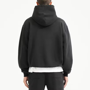 Sudadera con capucha de invierno para hombre, de corte regular y peso pesado, con cremallera, 100% algodón polar, ecológica, personalizable con logo, fabricada por Star - Product Image 3