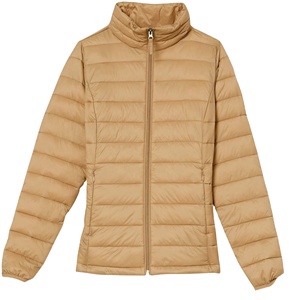 Veste bouffante résistante à l'eau de haute qualité pour femmes avec fermeture éclair complète pour l'hiver - Product Image 1
