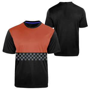 Maillot de course Enduro taille USA, maillot de course tout-terrain, manches courtes, plusieurs logos, respirant, maillot de vélo BMX MX DH - Product Image 2