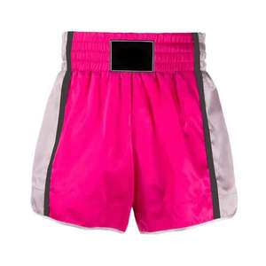 Service ODM personnalisé, shorts anti-rétrécissement doux pour hommes, coupe traditionnelle Muay Thai pour les combats de compétition et les entraînements intenses. - Product Image 1