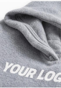 Ensemble de survêtements pour hommes en molleton de coton respirant de haute qualité, avec col à capuche et fermeture éclair quart de tour, imprimé floqué, pour l'hiver - Product Image 3